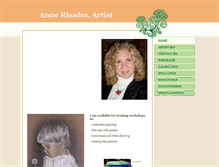 Tablet Screenshot of annerhodes.com